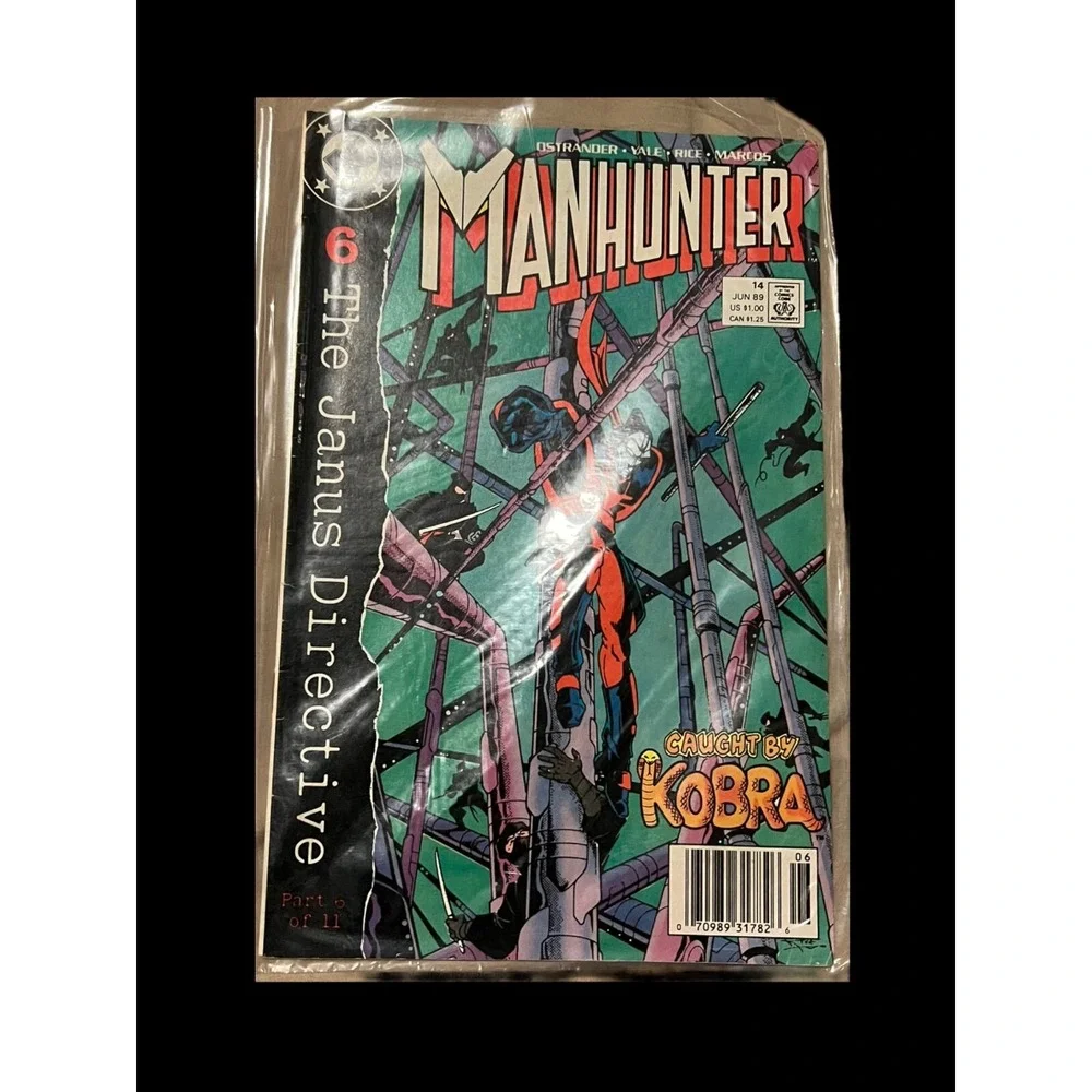 DC Comics Manhunter #14 Comic OS Multi Good Janus Directive Caught by Kobra